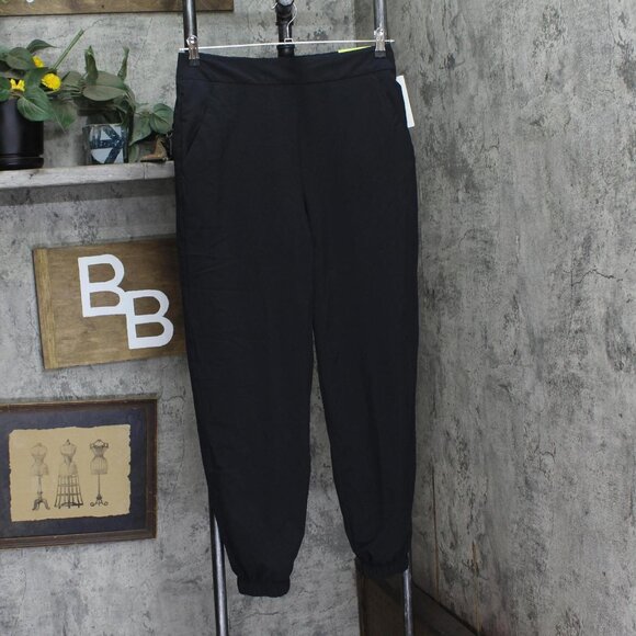 NWT All In Motion Womens High-Rise Winter Woven Lined Joggers 91754551 Black M - Picture 7 of 11